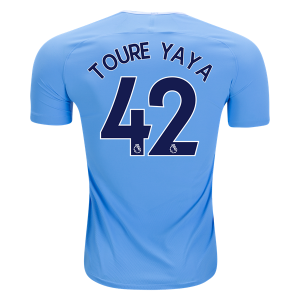 camiseta toure yaya Manchester City primera equipacion 2018
